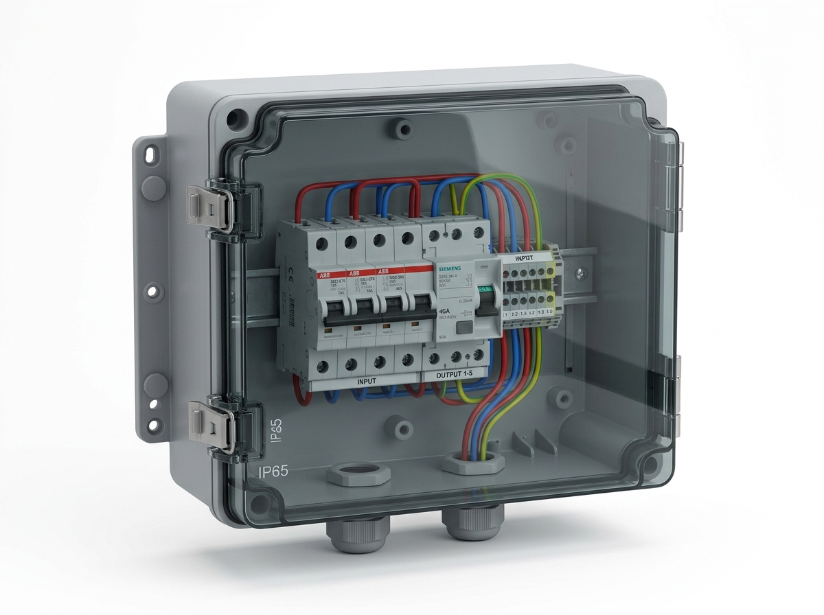 Coffret de distribution étanche Plexo IP65 2 rangées 24 modules