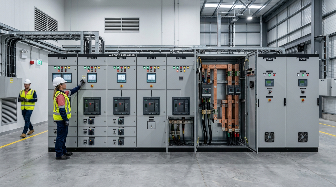 Rénovation du TGBT et compensation d'énergie réactive d'une usine